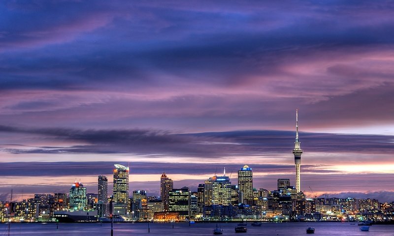 Обои небо, новая зеландия, окленд, the sky, new zealand, auckland разрешение 2560x1600 Загрузить