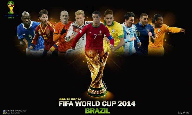 Обои мира, игроки, чемпионата, по футболу, в бразилии 2014, the world, players, championship, football, in brazil 2014 разрешение 1920x1080 Загрузить