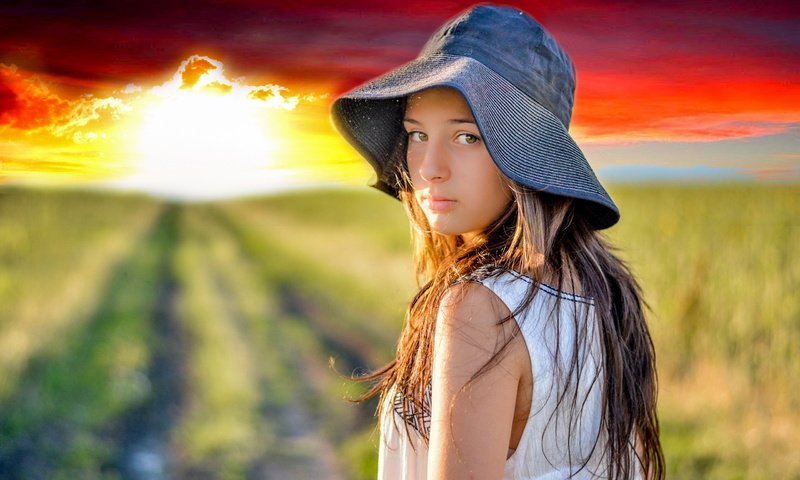 Обои фон, взгляд, девочка, background, look, girl разрешение 2560x1600 Загрузить