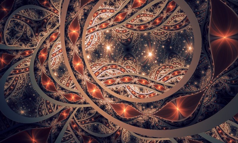 Обои абстракция, фон, форма, фрактал, abstraction, background, form, fractal разрешение 3072x1920 Загрузить