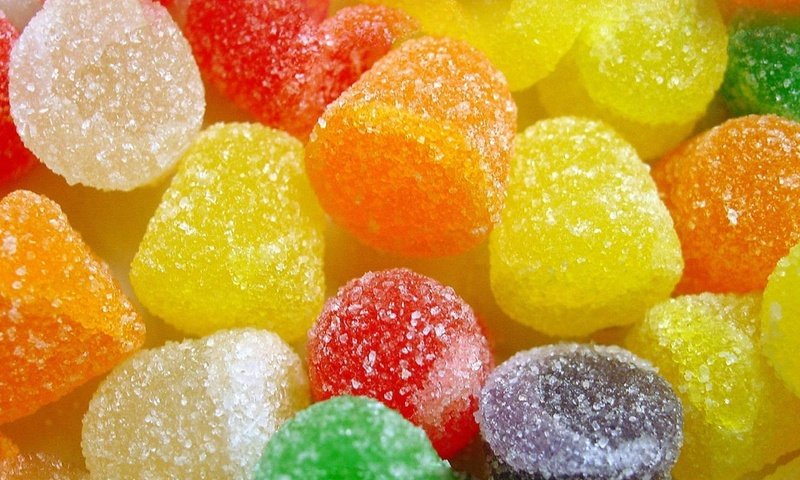 Обои разноцветные, конфеты, сладости, сахар, мармелад, colorful, candy, sweets, sugar, marmalade разрешение 2560x1600 Загрузить