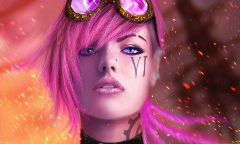 Обои арт, девушка, фэнтези, лига легенд, art, girl, fantasy, league of legends разрешение 1920x1080 Загрузить