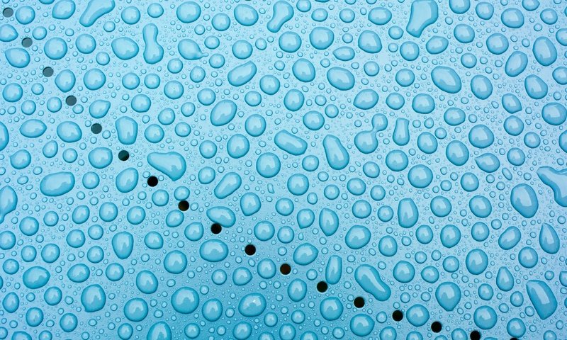 Обои фон, капли, цвет, голубой, отверстия, background, drops, color, blue, holes разрешение 3000x2000 Загрузить