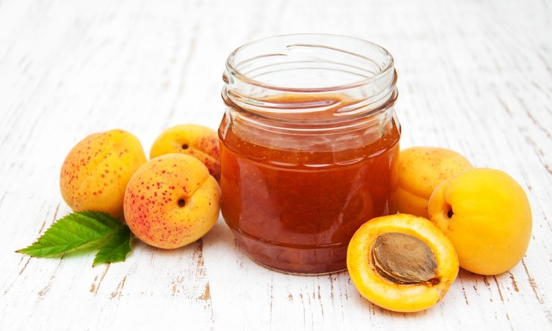 Обои джем, абрикос, плоды, банка, абрикосы, деревянная поверхность, jam, apricot, fruit, bank, apricots, wooden surface разрешение 3916x2418 Загрузить