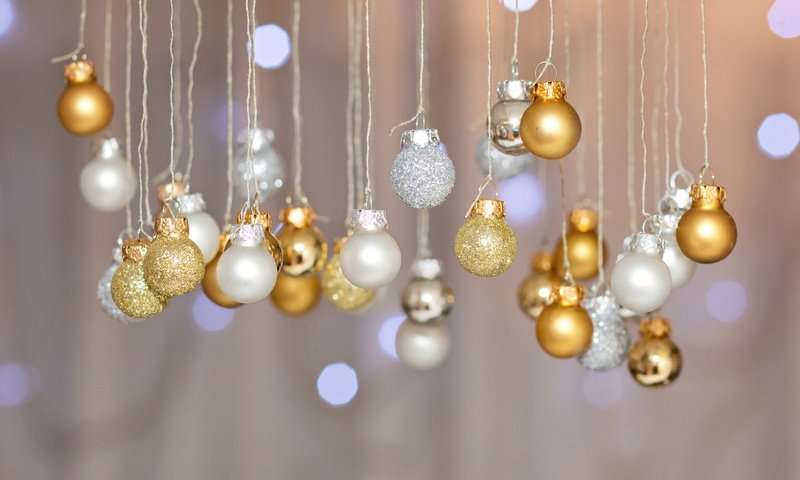 Обои новый год, шары, елочные игрушки, nevena zlateva, new year, balls, christmas decorations разрешение 1920x1200 Загрузить