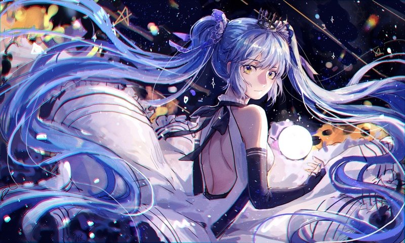 Обои вокалоид, twintails, мику хацунэ, vocaloid, hatsune miku разрешение 2499x1500 Загрузить