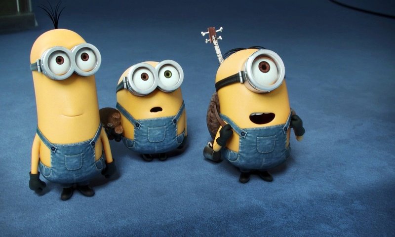 Обои мультфильм, миньоны, cartoon, minions разрешение 1920x1080 Загрузить