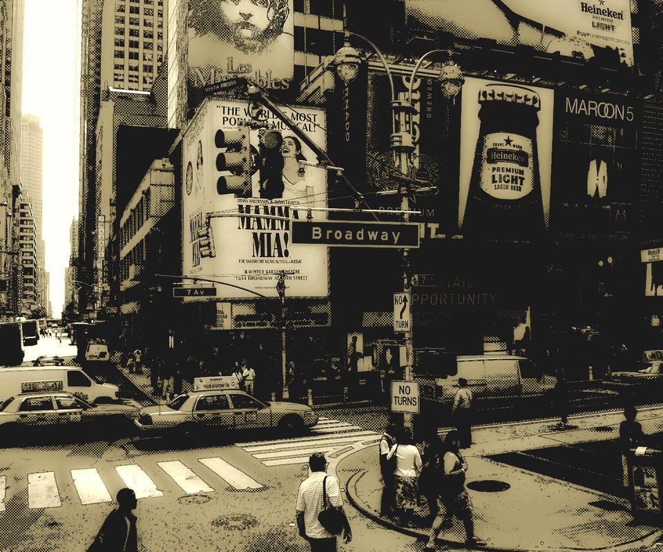 Обои фото, roads, creative wallpapers, люди, людей, new york city, города, креативные обои, америка, дома, нью-йорк, машины, дороги, photo, people, city, creative wallpaper, america, home, new york, machine, road разрешение 1920x1200 Загрузить