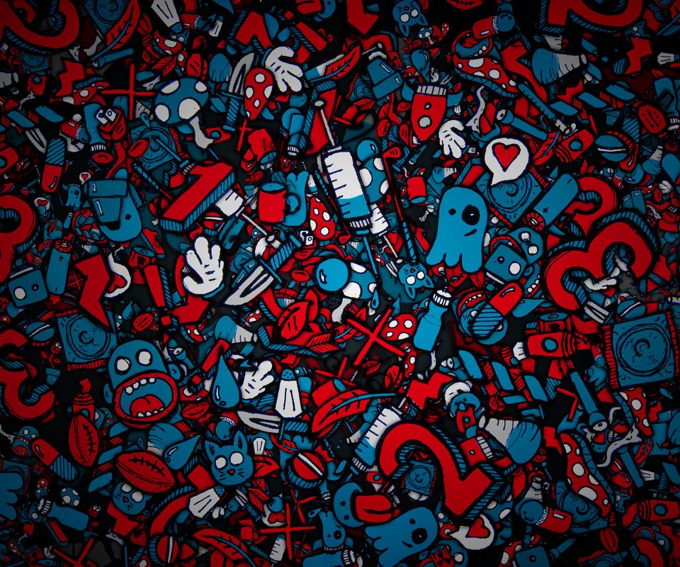 Обои фигурки, шприц, мордочки, нагромождение, oz, figures, syringe, faces, piling up разрешение 1920x1200 Загрузить