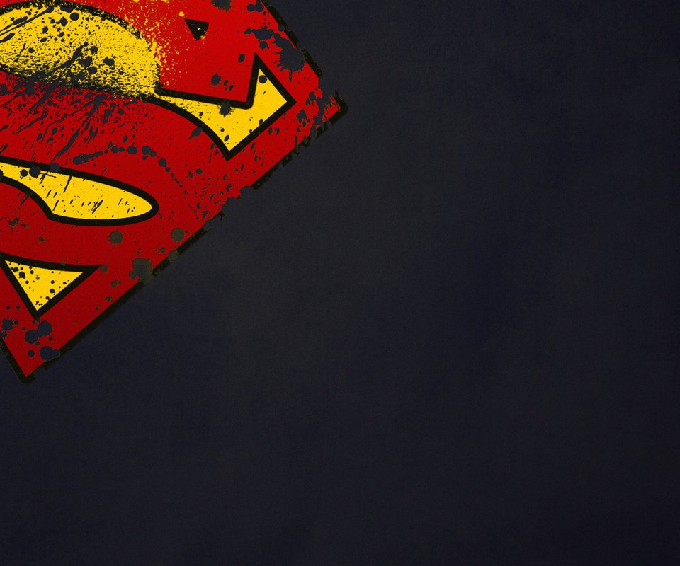 Обои логотип, символ, супермен, супергерой, logo, symbol, superman, superhero разрешение 1920x1200 Загрузить