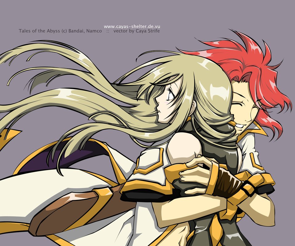 Обои вектор, luke fon fabre, tales of the abyss, tear grants, vector разрешение 3088x2500 Загрузить