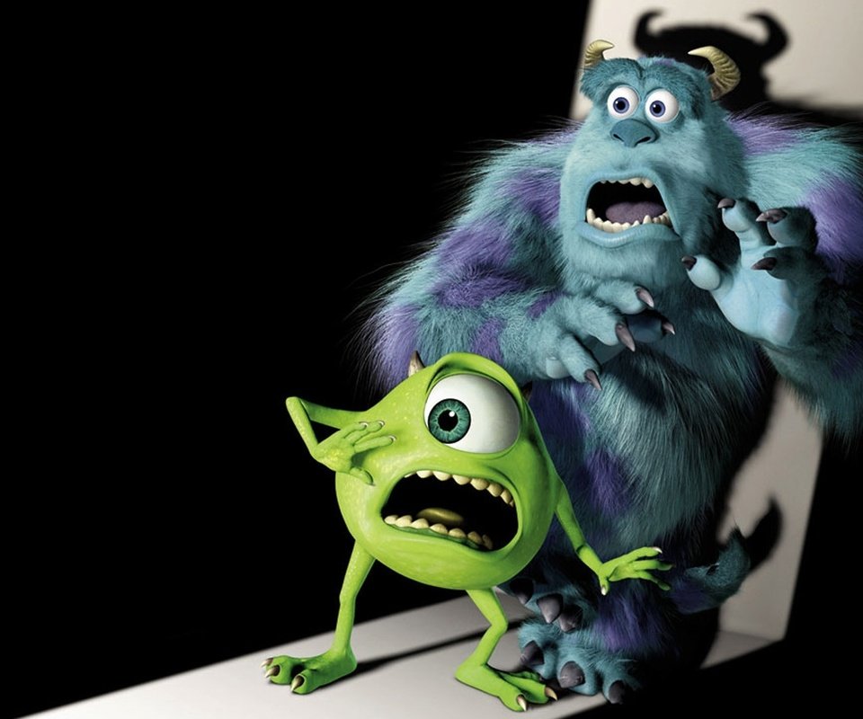 Обои корпорация монстров, университет монстров, monsters inc., monsters university разрешение 1920x1080 Загрузить