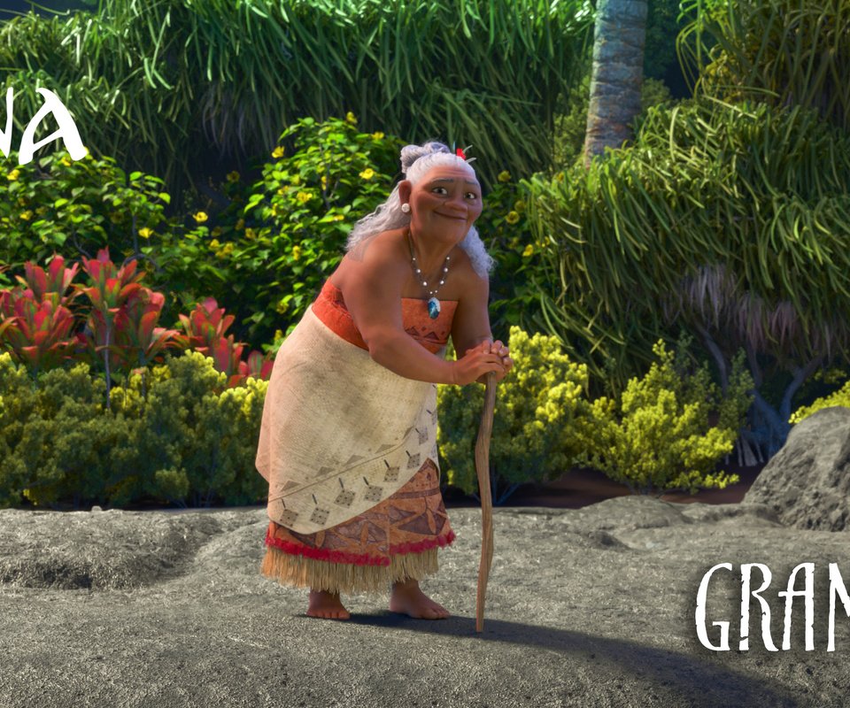 Обои дисней, моана, gramma tala, тала, disney, moana, tala разрешение 3840x1608 Загрузить