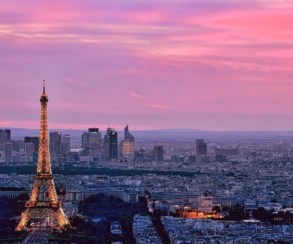 Обои небо, горизонт, город, париж, франция, эйфелева башня, the sky, horizon, the city, paris, france, eiffel tower разрешение 2048x1217 Загрузить