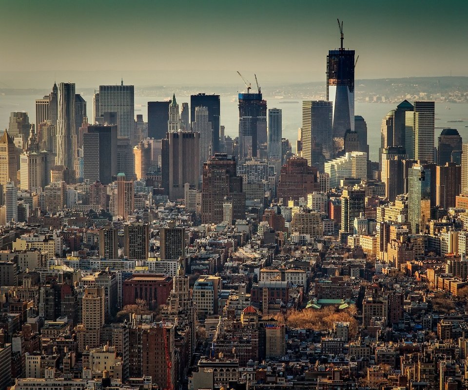 Обои город, небоскребы, дома, сша, нью-йорк, манхэттен, the city, skyscrapers, home, usa, new york, manhattan разрешение 2048x1365 Загрузить