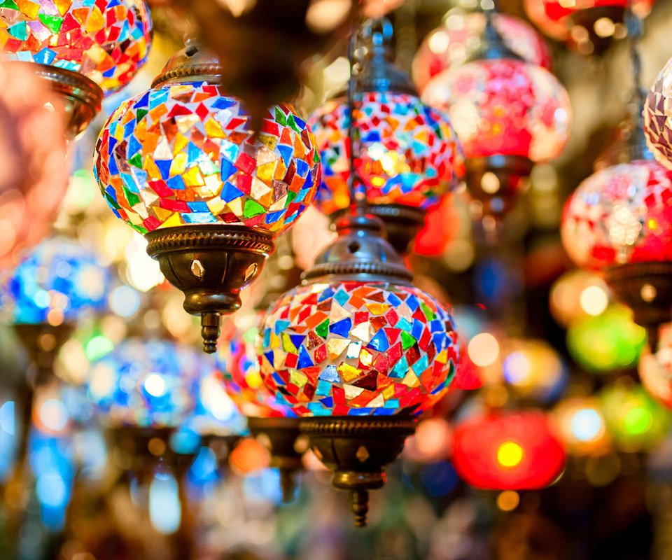 Обои разноцветные, мозаика, турция, стамбул, светильники, grand bazaar, colorful, mosaic, turkey, istanbul, lamps разрешение 1920x1200 Загрузить