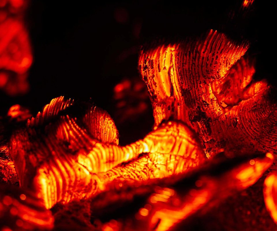 Обои макро, угли, костёр, yuri_kruglikov, macro, coal, the fire разрешение 1920x1200 Загрузить