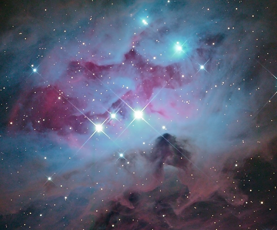 Обои космос, звезды, туманность, орион, space, stars, nebula разрешение 1920x1080 Загрузить