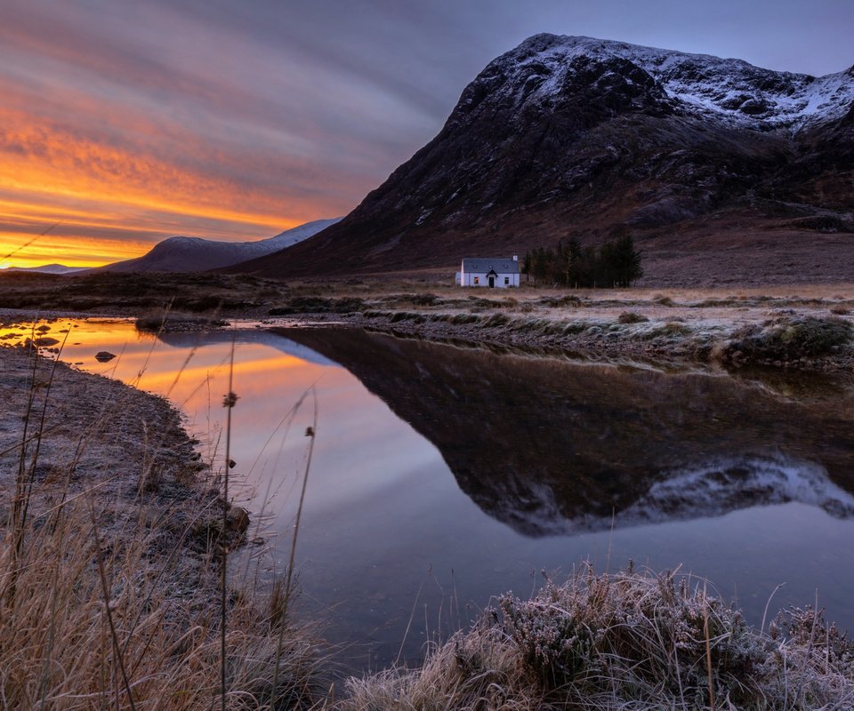 Обои шотландия, хайленд, glencoe, river coe, scotland, highland разрешение 2112x1188 Загрузить