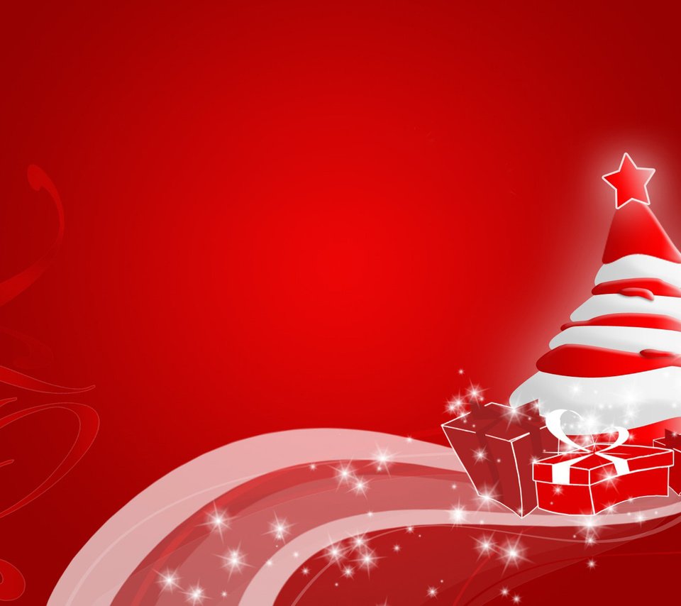 Обои новый год, елка, подарки, красный, с новым годом, new year, tree, gifts, red, happy new year разрешение 1920x1200 Загрузить