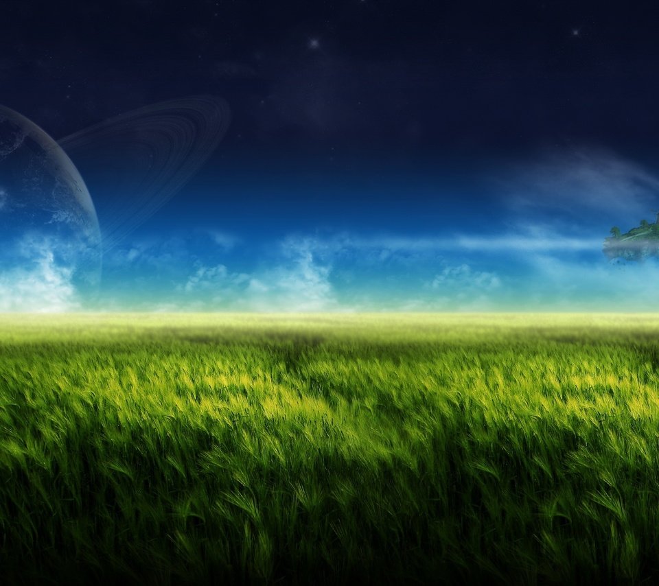 Обои природа, зелень, луна, остров, nature, greens, the moon, island разрешение 2560x1600 Загрузить