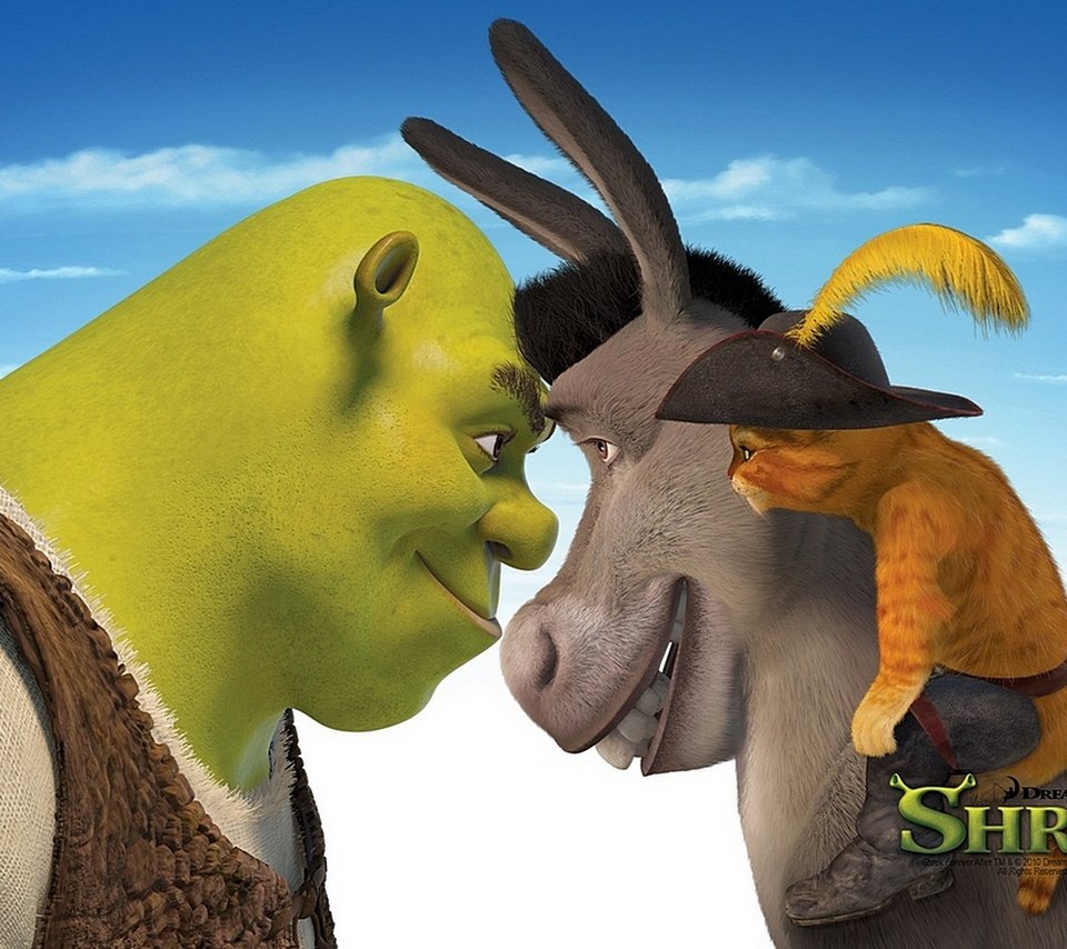 Shrek осел