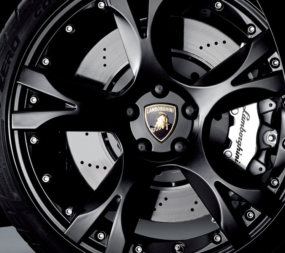 Обои черный, колесо, ламборгини, black, wheel, lamborghini разрешение 1920x1200 Загрузить