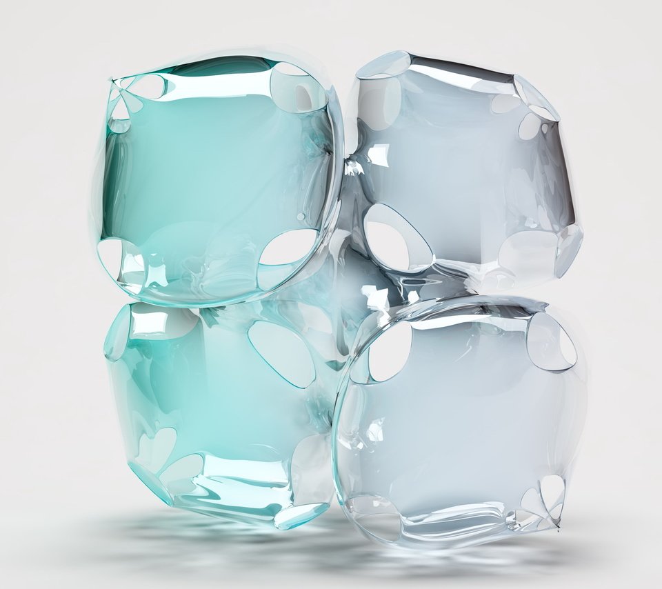 Обои лёд, кубики, cubos de hielo 3d разное, ice, cubes, cubos de hielo 3d different разрешение 2560x1600 Загрузить