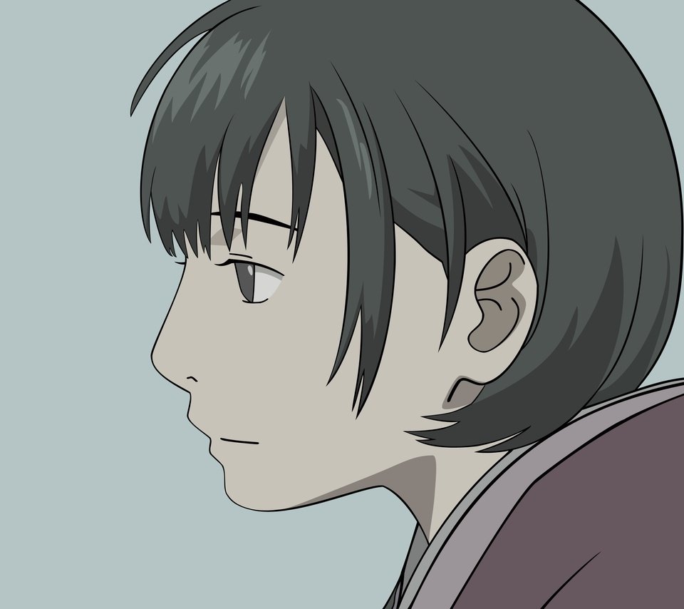 Обои вектор, mushishi, karibusa tanyuu, vector разрешение 3200x1800 Загрузить