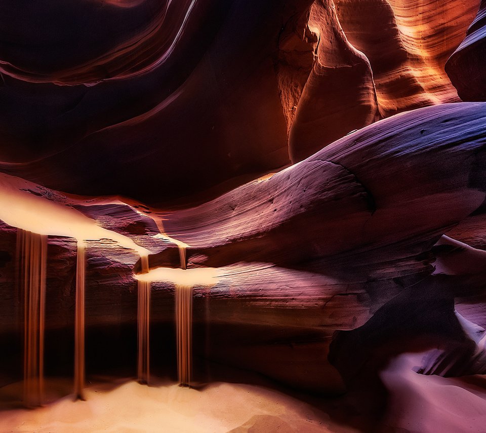 Обои свет, скалы, каньон антилопы, light, rocks, antelope canyon разрешение 1920x1200 Загрузить