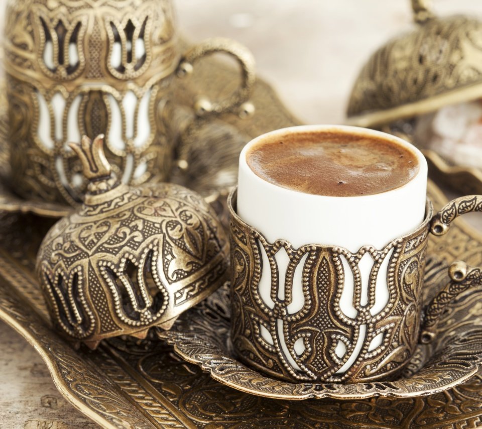 Обои ретро, кофе, турция, чашка, кубок, сервиз, кофе по-турецки, retro, coffee, turkey, cup, set, turkish coffee разрешение 5616x3744 Загрузить