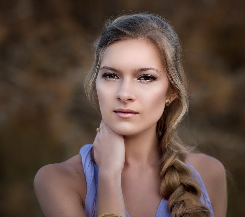 Обои девушка, взгляд, модель, лицо, коса, eslata volkova, girl, look, model, face, braid разрешение 2048x1367 Загрузить