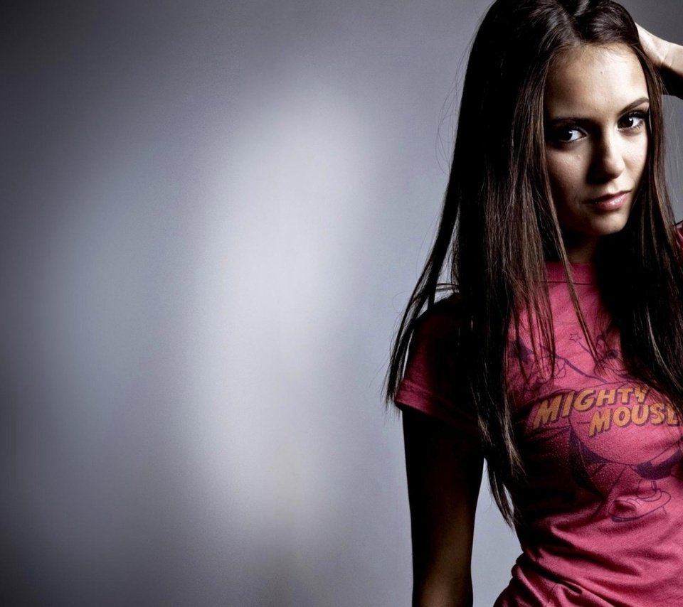 Обои стиль, взгляд, актриса, нина добрев, длинные волосы, style, look, actress, nina dobrev, long hair разрешение 1920x1080 Загрузить