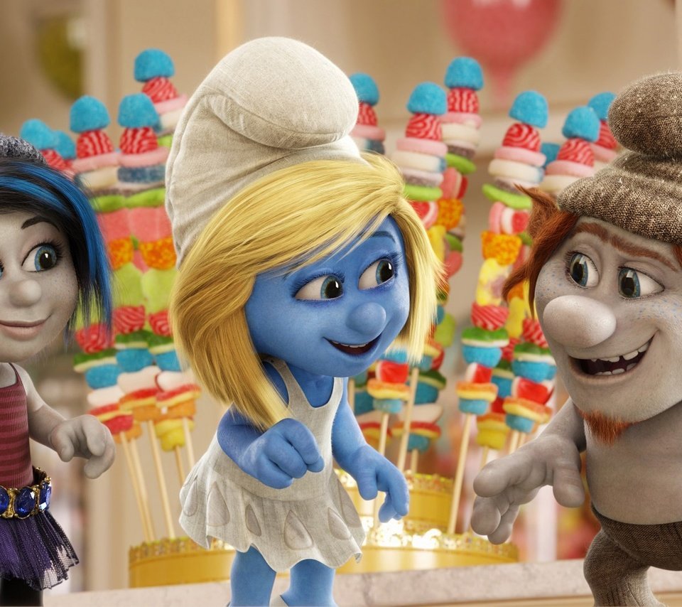 Обои мультфильм, смурфики, cartoon, the smurfs разрешение 1920x1080 Загрузить