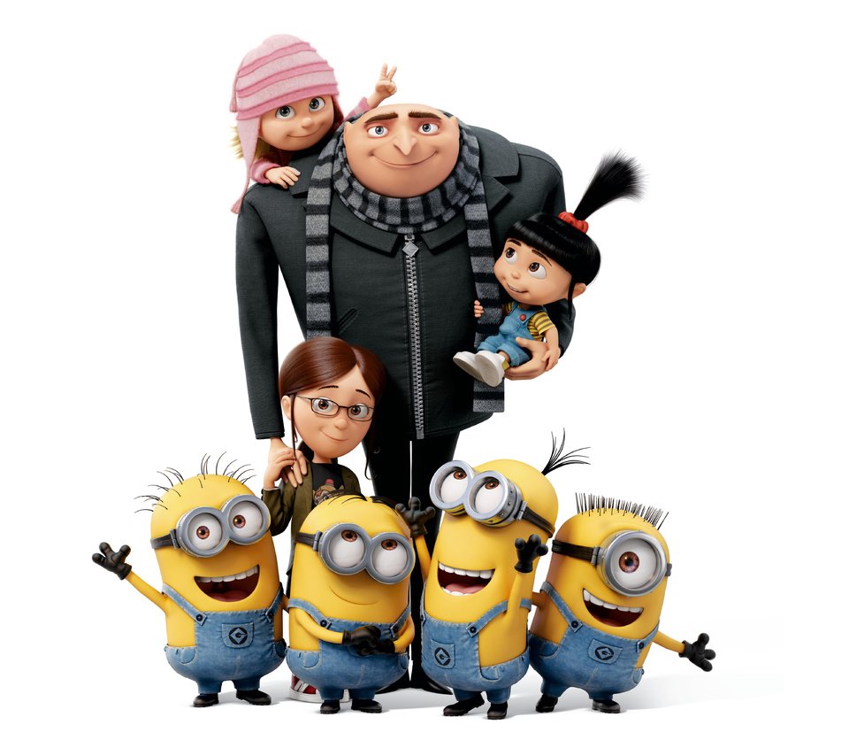 Обои мультфильм, девочки, миньоны, гадкий я 3, cartoon, girls, minions, despicable me 3 разрешение 7111x4000 Загрузить