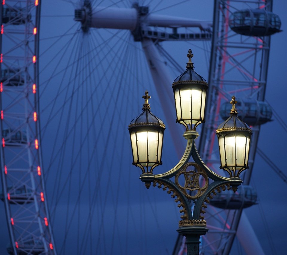 Обои лондон, колесо обозрения, англия, фонарь, лондонский глаз, london, ferris wheel, england, lantern, the london eye разрешение 2400x1600 Загрузить