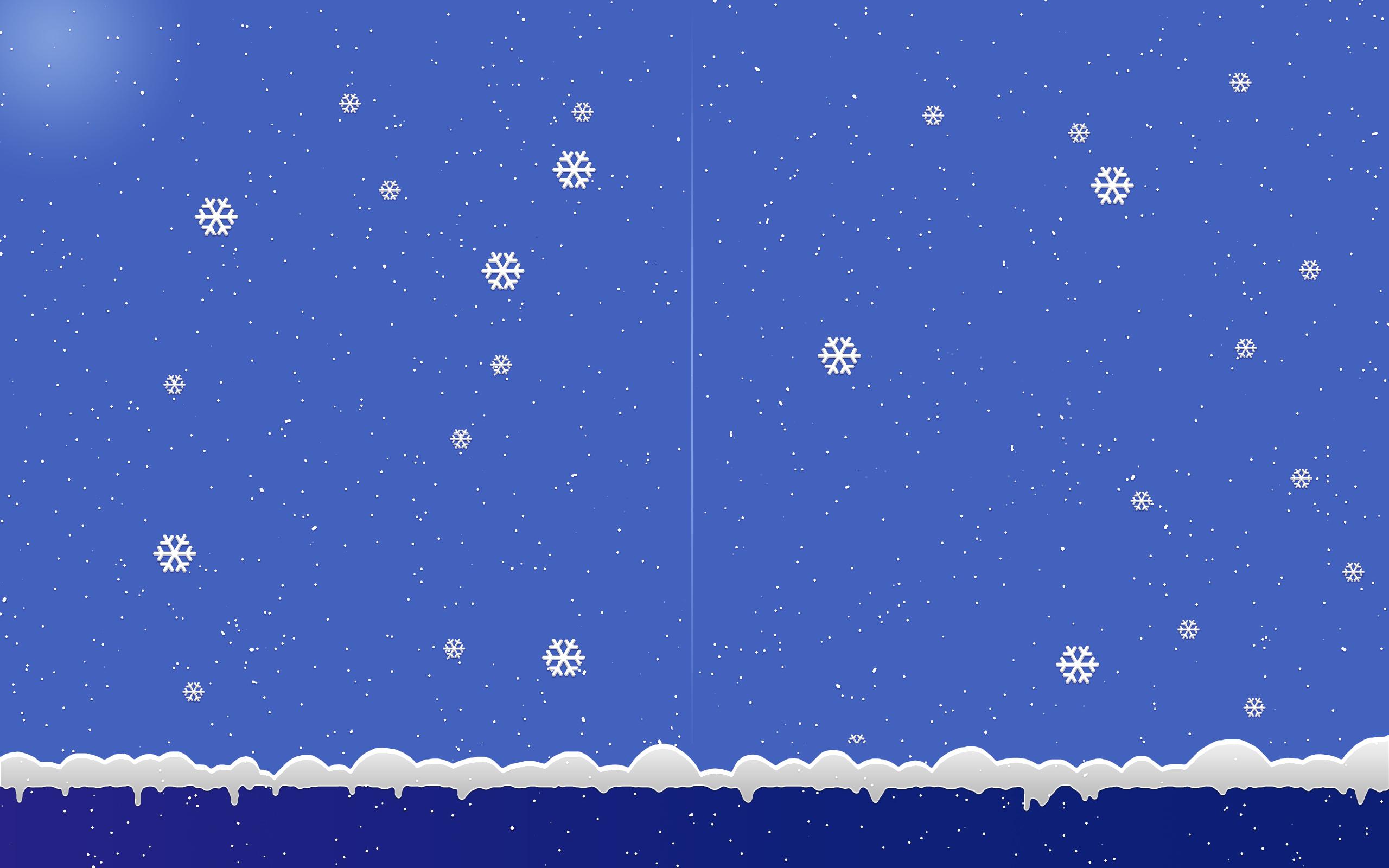 Обои новый год, снежинки, фон, new year, snowflakes, background разрешение 2560x1600 Загрузить