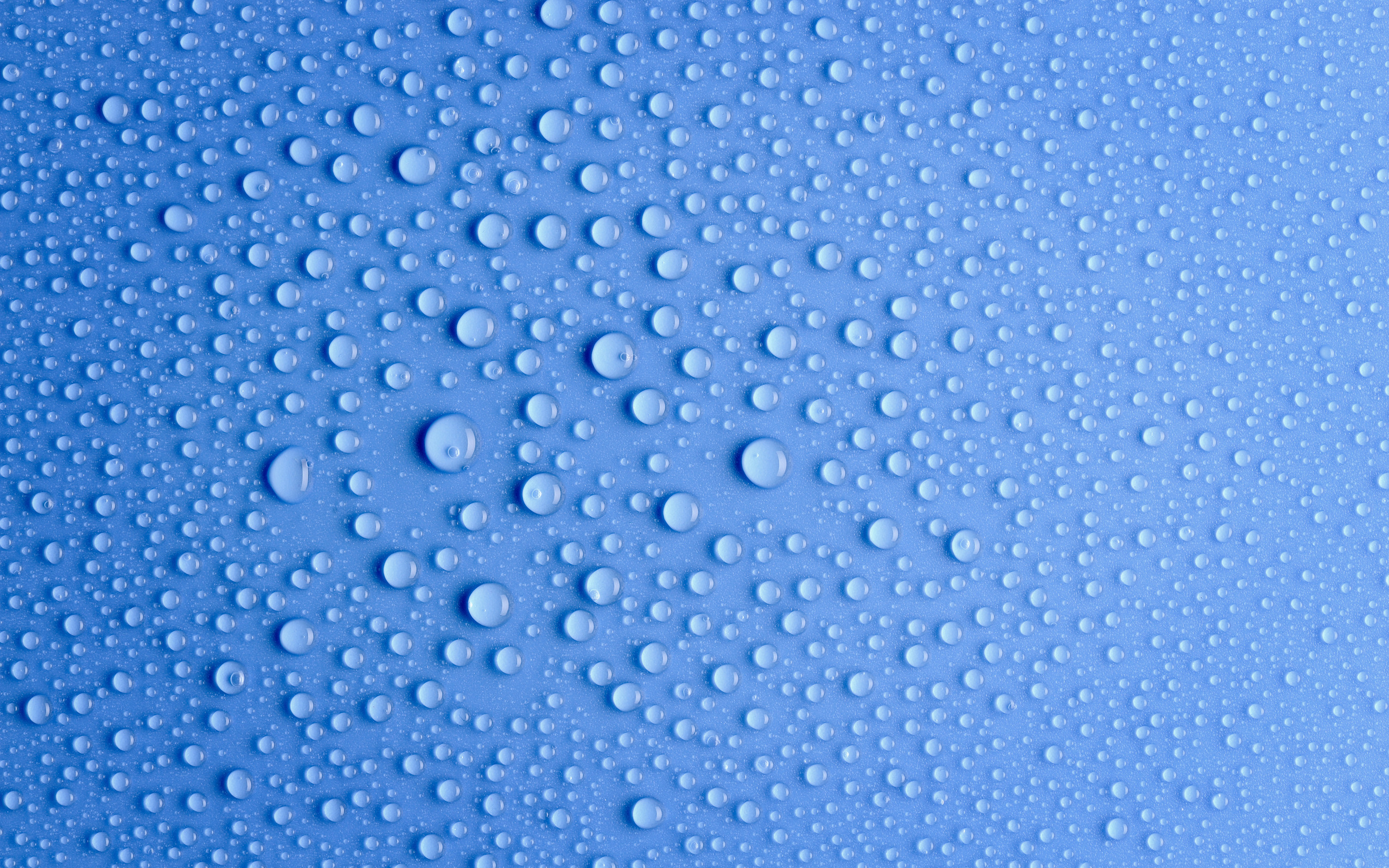 Обои фото, голубой, макро обои, водяные капли, photo, blue, macro wallpaper, water drop разрешение 2560x1600 Загрузить