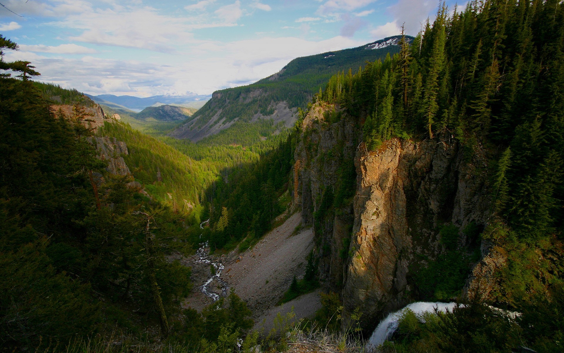 Обои река, горы, тайга, river, mountains, taiga разрешение 1920x1200 Загрузить