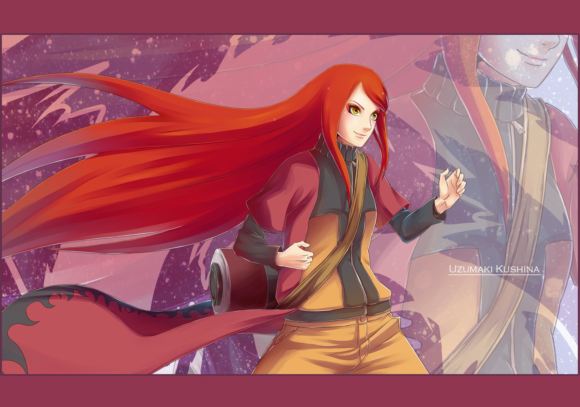 Обои девушка, наруто, uzumaki kushina, girl, naruto разрешение 2011x1411 Загрузить