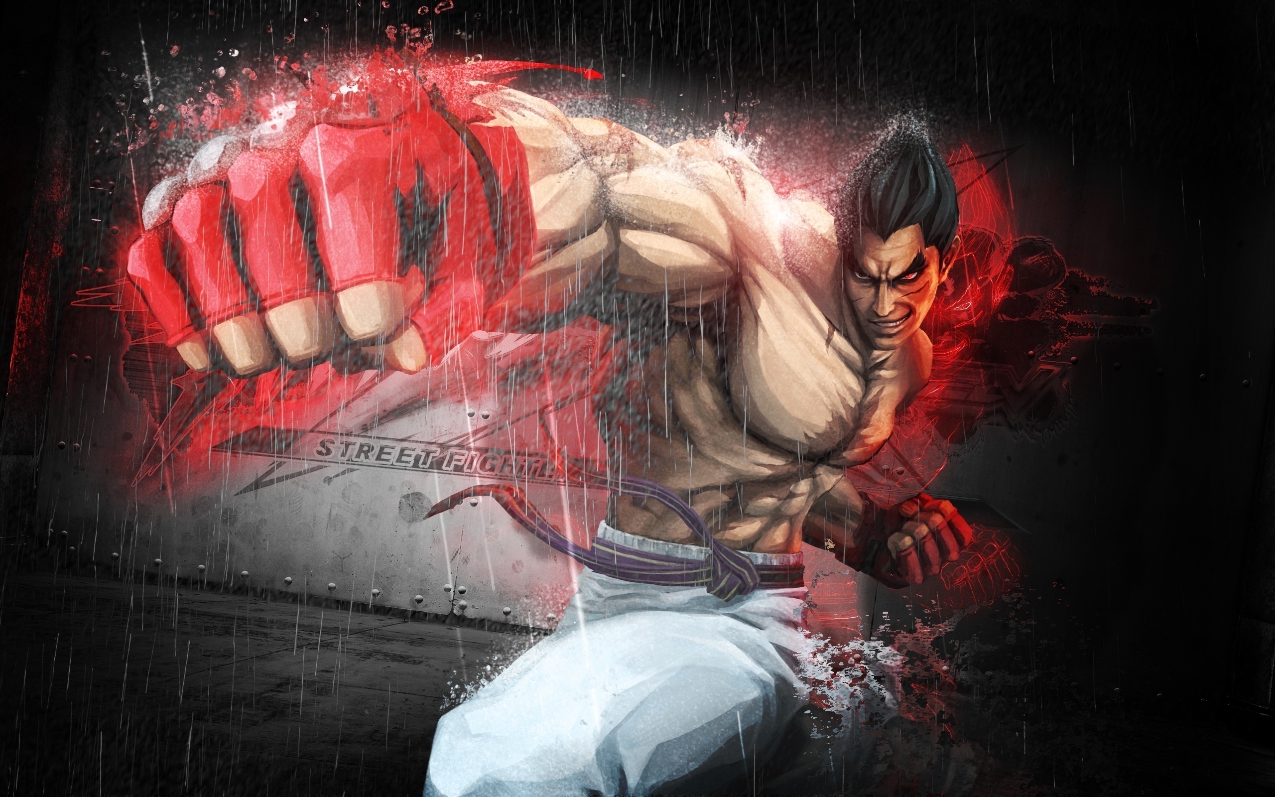 Обои ярость, мощь, удар, боец, сила, кулак, street fighter, rage, power, blow, fighter, fist разрешение 2560x1600 Загрузить