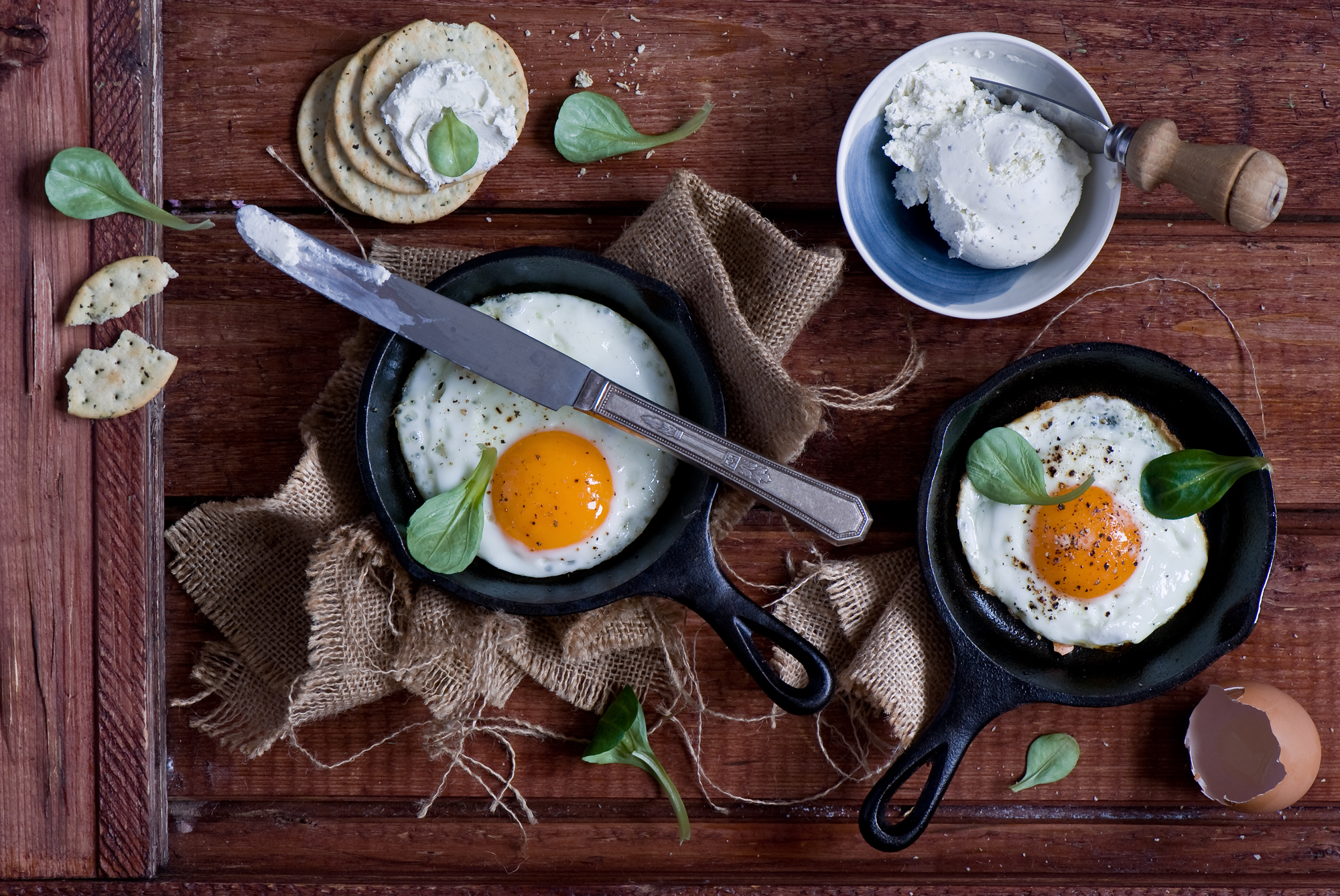 Обои завтрак, яйца, натюрморт, яичница, anna verdina, яицо, breakfast, eggs, still life, scrambled eggs, egg разрешение 2000x1337 Загрузить