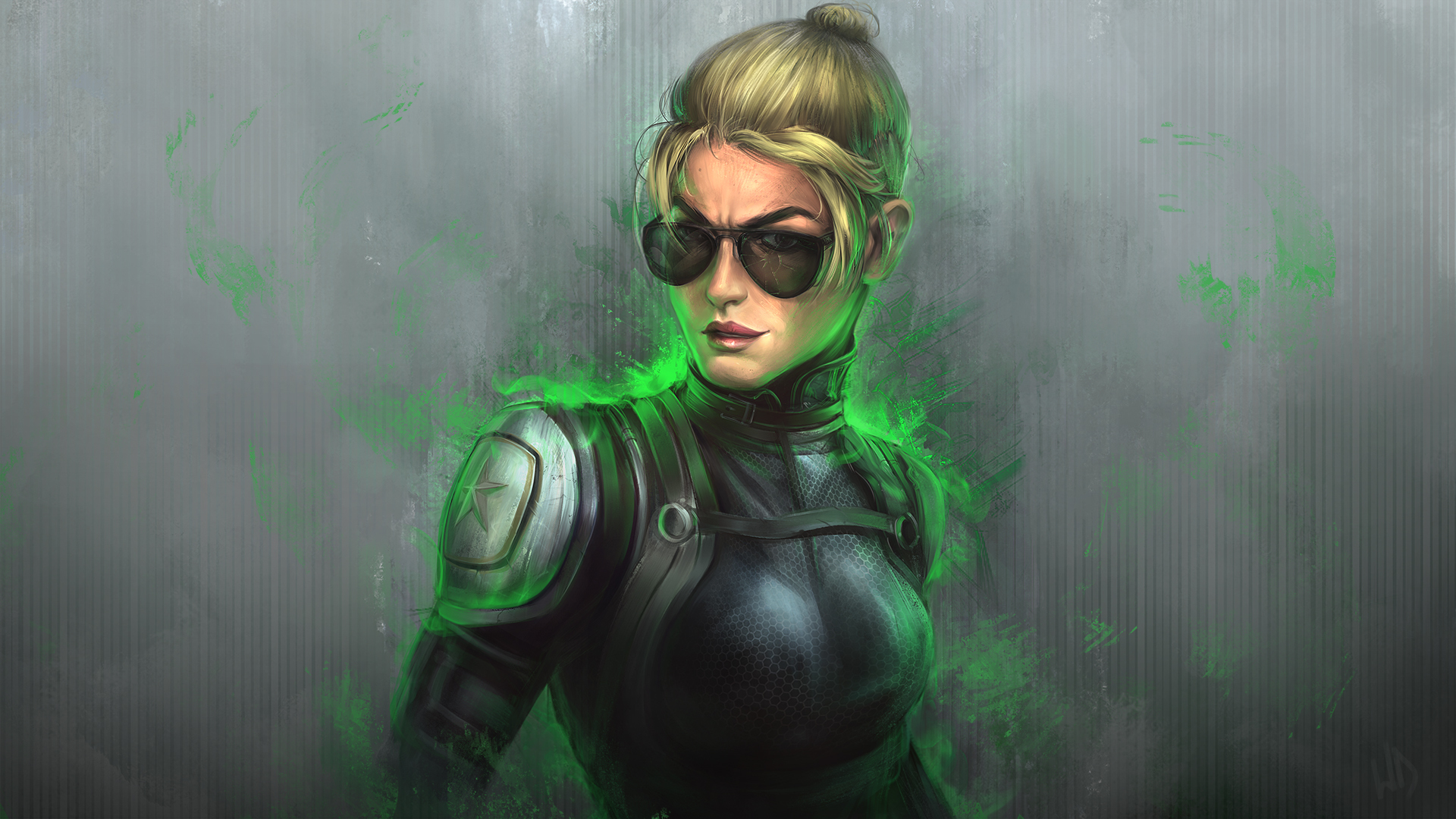 Обои арт, взгляд, очки, mortal kombat x, cassie cage, art, look, glasses разрешение 1920x1080 Загрузить