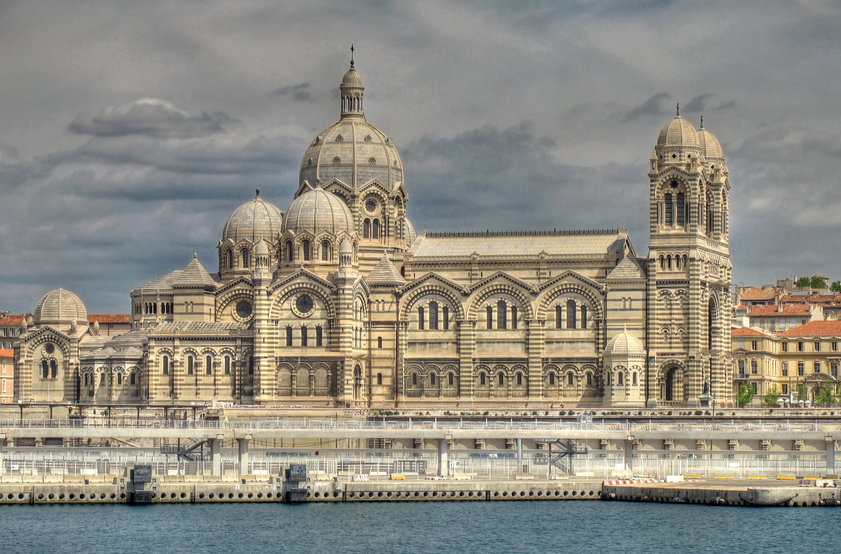 Обои франция, марсель, кафедральный собор, marseille cathedral, france, marseille, cathedral разрешение 2799x1844 Загрузить