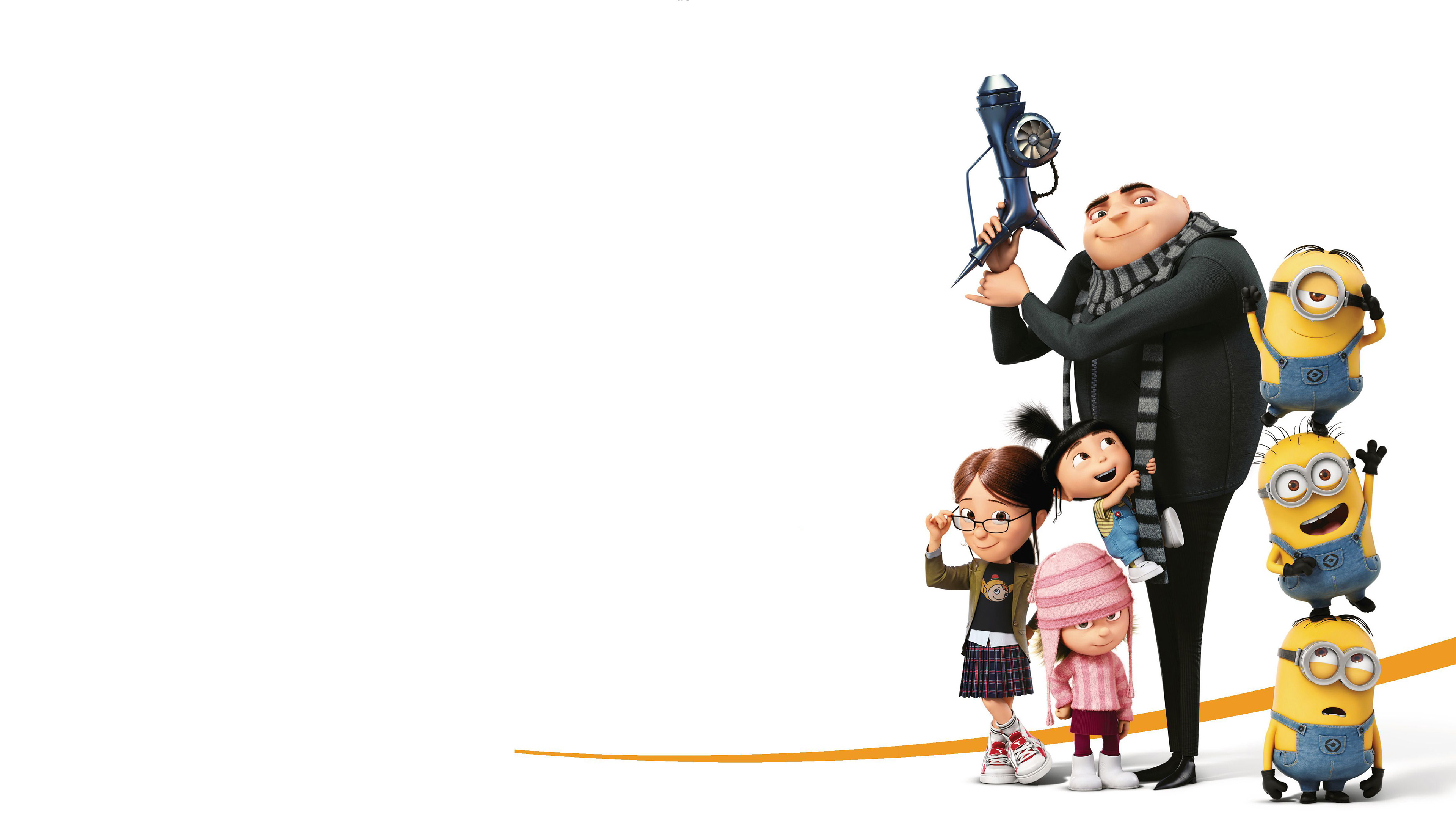 Обои мультфильм, миньоны, гадкий я 3, cartoon, minions, despicable me 3 разрешение 3840x2160 Загрузить