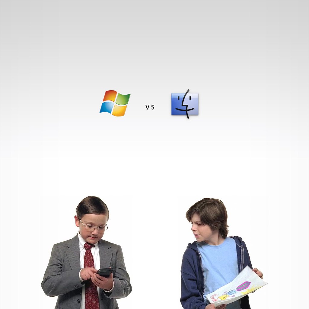 Обои дети, мак, vs, винда, children, mac, windows разрешение 1920x1200 Загрузить