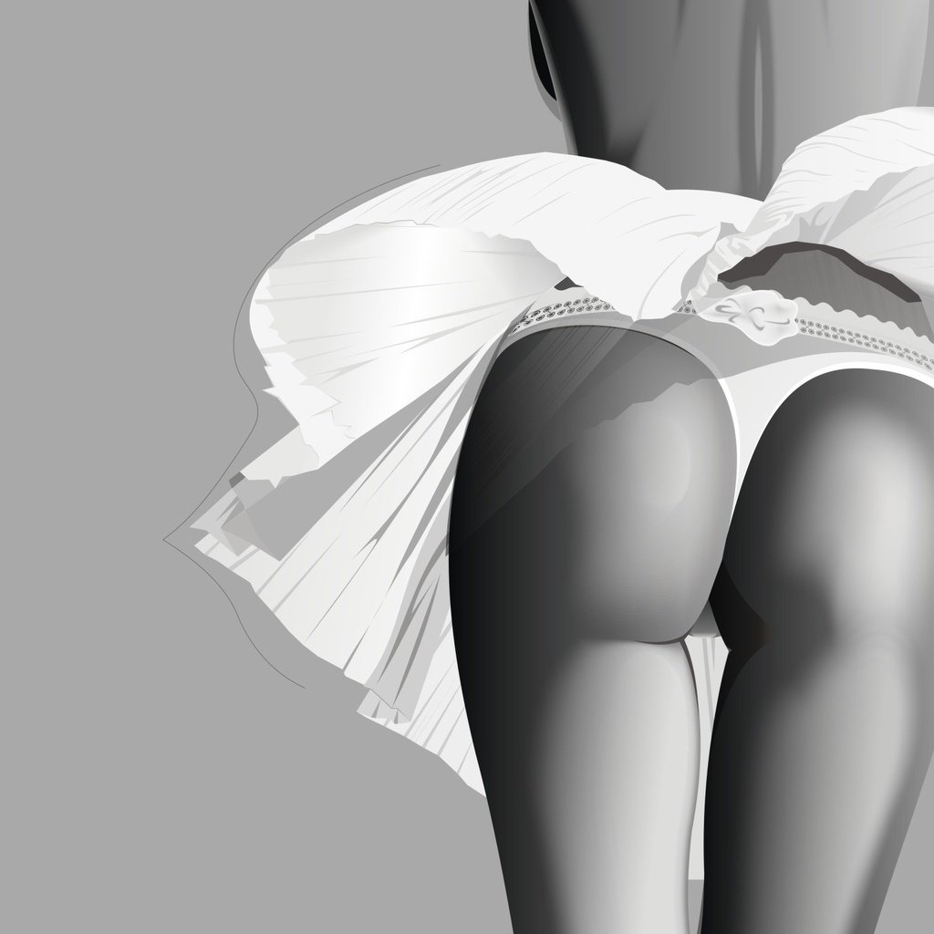 Обои вектор, попа, юбка, vector, ass, skirt разрешение 1920x1440 Загрузить