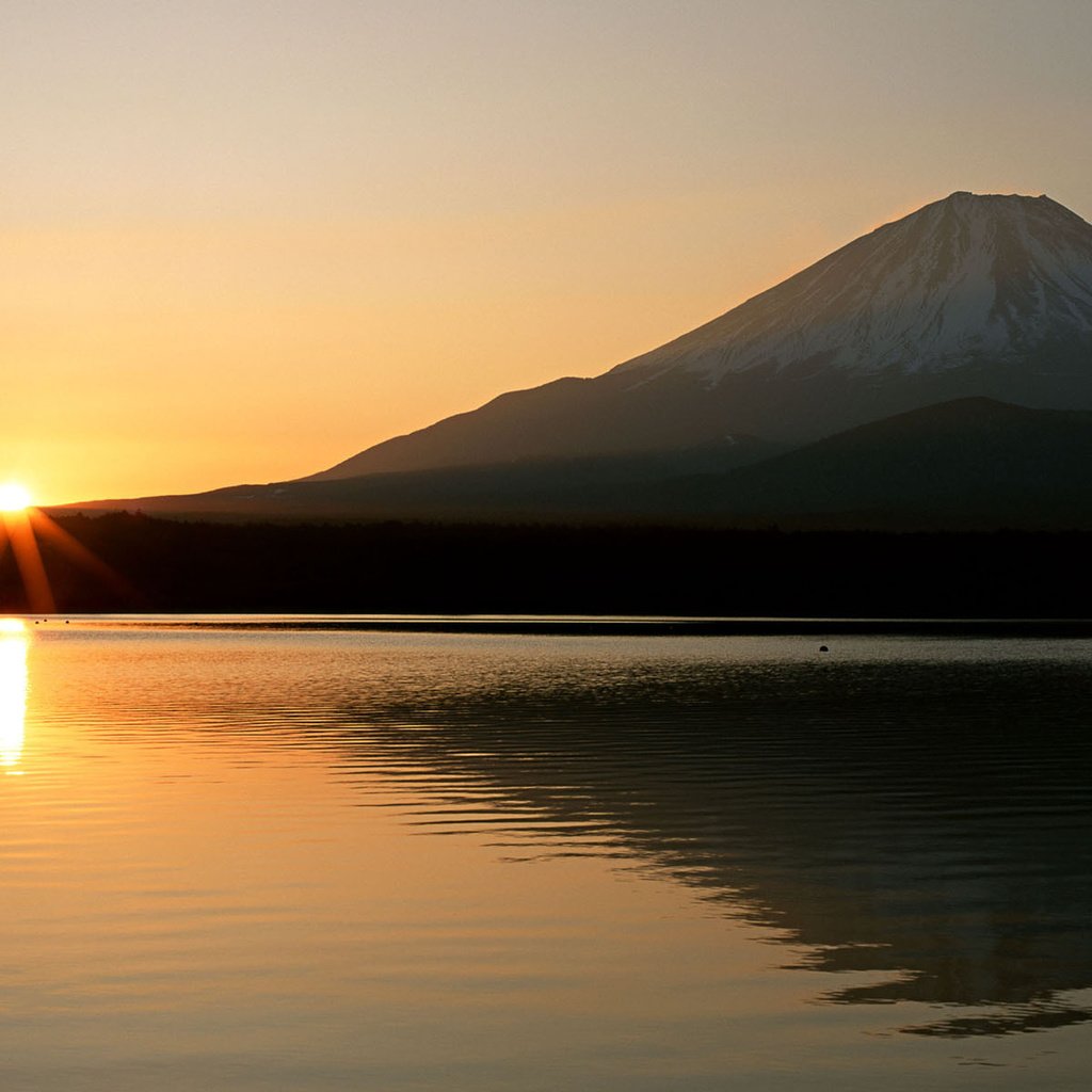 Обои река, берег, рассвет, гора, river, shore, dawn, mountain разрешение 1920x1200 Загрузить