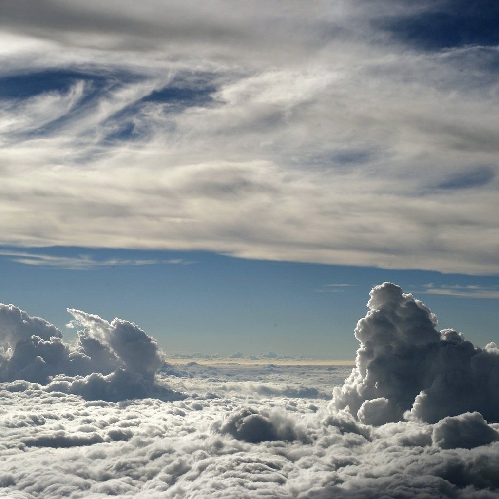 Обои небо, облака, пейзаж, небеса, the sky, clouds, landscape, heaven разрешение 1920x1200 Загрузить