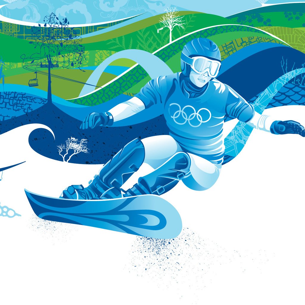 Обои сноуборд, ванкувер, олимпиада, snowboard, vancouver, olympics разрешение 1920x1200 Загрузить